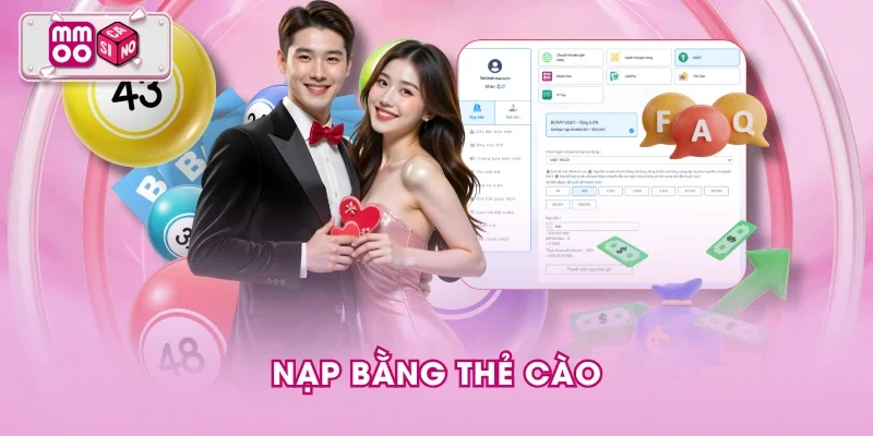 Nạp bằng thẻ cào Nạp bằng thẻ cào